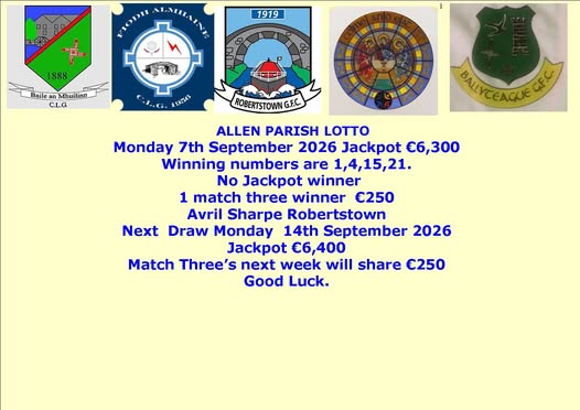 Allen Parish Lotto Results.