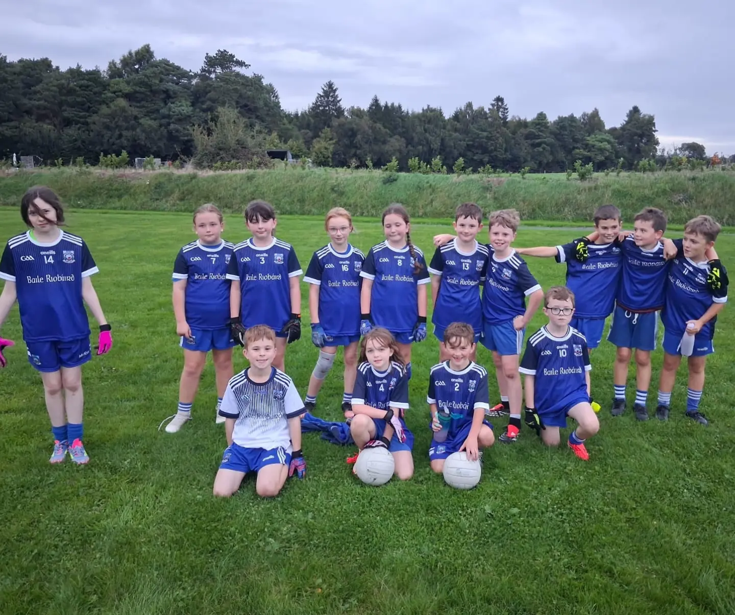 Our Under 10s hosted Caragh GFC tonight in a fantastic game of football!