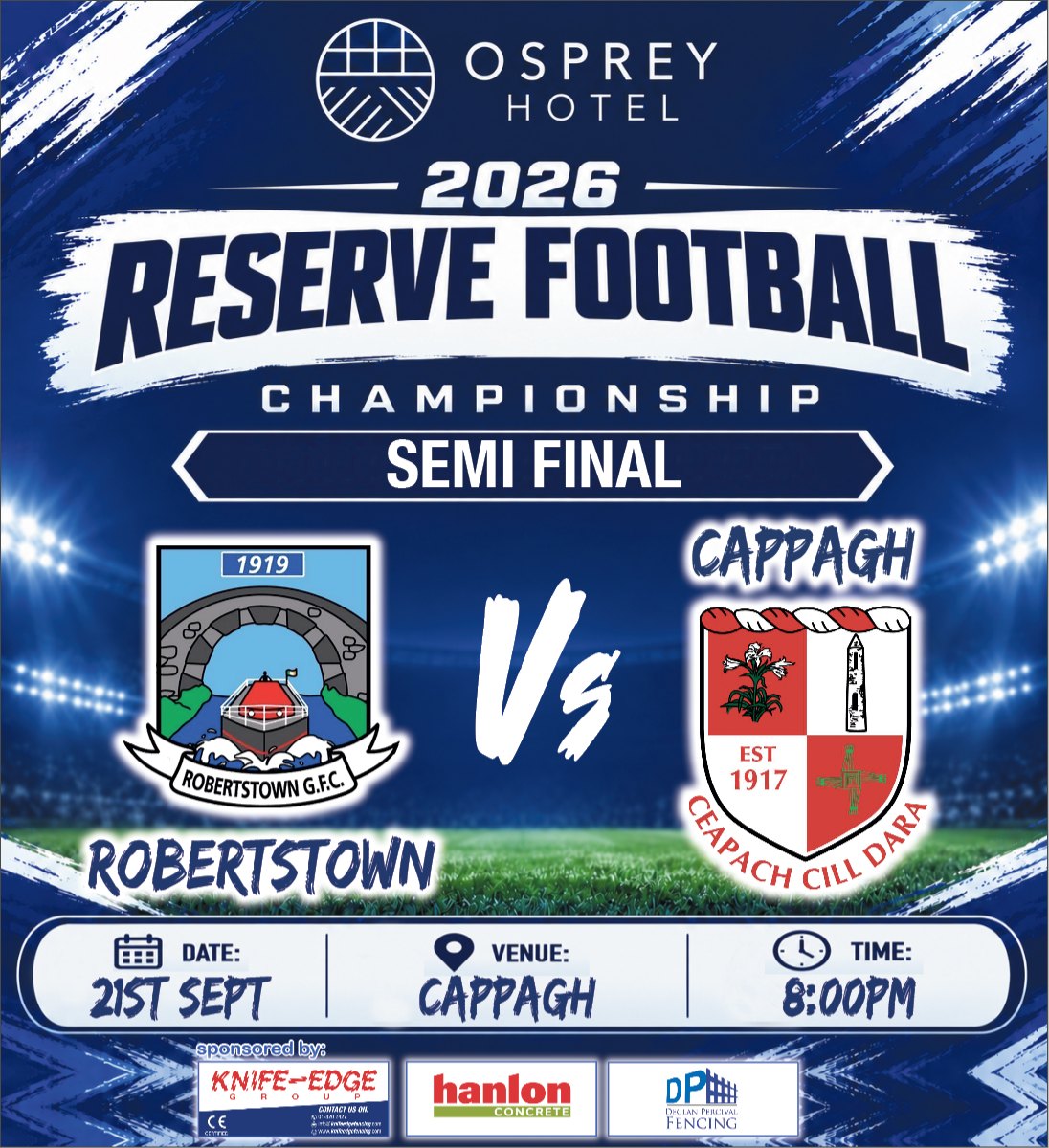 2026 Osprey Hotel & Spa Reserve Football Championship